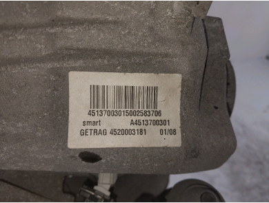 Boîte de vitesses type A4513700301 - Smart FORTWO II - G1-3443J