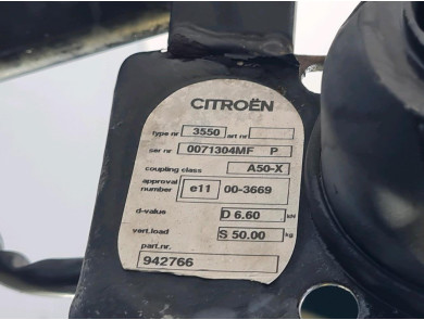 Attelage - Citroen C3 I PH.2 - Bleu Fonce - 01164 - I1-3818L