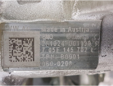Engine type DXDJ - Volkswagen GOLF VIII - V1-8289Y