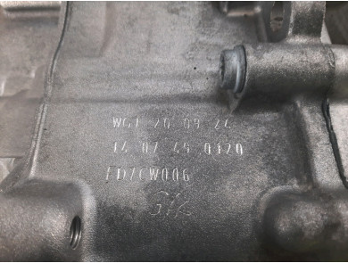 Gearbox type WGT - Volkswagen GOLF VIII - W0-8085G