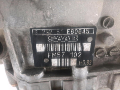 Boîte de vitesses type FM57102 - Saab 9.3 II PH.1 - U0-7831I