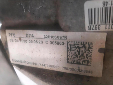 Gearbox type A447360000 - Mercedes VITO COMPACT III - Z1-2863H