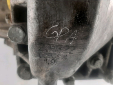 Gearbox type 20MB22 - Peugeot 807 - U0-6603P