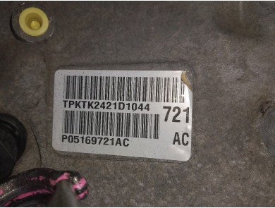 Gearbox type K05169721AC - Fiat FREEMONT - B1-3180E
