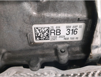 Boîte de vitesses type RB38-7000-RB - Ford RANGER PICK-UP V - Q1-2100E