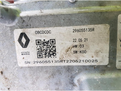 Charger box - Dacia SPRING PH 1 - 296052576R - U0-8969G