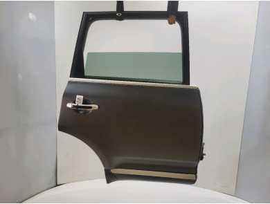 Right rear door - Porsche CAYENNE I PH.2 - Noir - 95553301206GRV - L1-8001Q