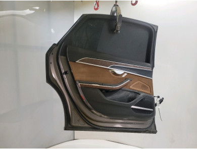 Rear left door - Audi A8 IV PH.1 - Gris Clair - 4N4833051A - W1-9817M