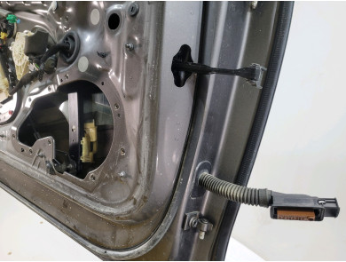Left front door - Audi A8 IV PH.1 - Gris Clair - 4N0831051A - Q1-9745C