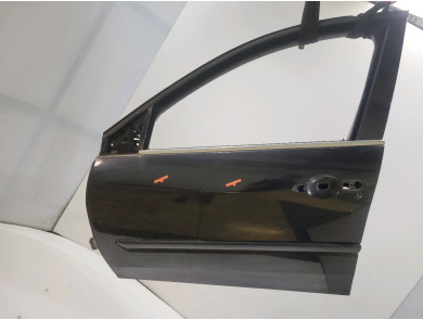 Left front door - Renault LAGUNA ESTATE III PH.1 - Noir - 801010025R - Q1-3607Q