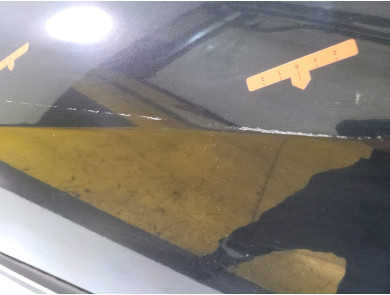Left front door - Renault LAGUNA ESTATE III PH.1 - Noir - 801010025R - Q1-3607Q