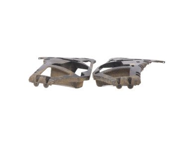 Lot de supports pare choc arrière - BMW SERIE 2 I PH.1 - Noir - 51127376925 - P1-2964M