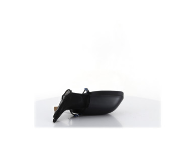 Right wing mirror - Porsche CAYENNE I PH.2 - Noir - 9557312440101C - S1-8000N