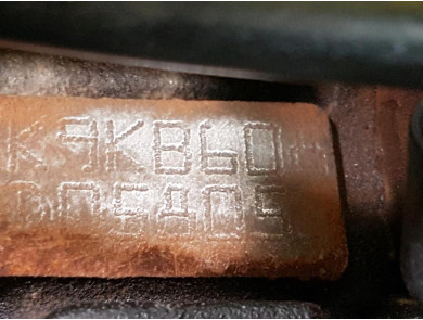 Engine type K9K608 - Renault CLIO IV PH.1 - N1-3878L