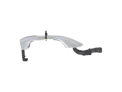 Exterior door handle front left - Audi A8 IV PH.1 - Gris Clair - 4N0837207AGRU - Y1-9834F