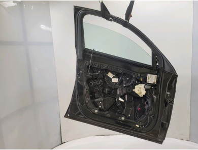 Left front door - Mercedes CLASSE GLC I PH.1 - Noir - 2537208300 - L1-7402K