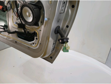 Left door (3-door models only) - Peugeot 207 - Gris Clair - 9002AN - M1-3014B