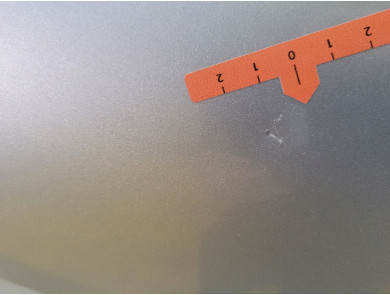 Porte gauche (3 portes) - Peugeot 207 - Gris Clair - 9002AN - M1-3014B