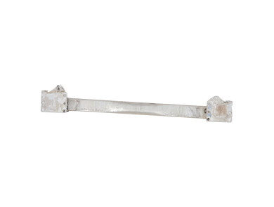 Front bumper reinforcement bar - Peugeot 308 I PH.1 - Bleu Fonce - 9672762080 - L0-1986C