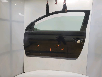 Left door (3-door models only) - Volkswagen GOLF VI - Noir - 5K3831055K - B1-1069T