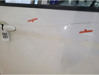 Porte droite (3 portes) - Ford KA II - Blanc - 1542363 - M1-1289C