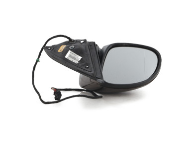 Left wing mirror - Volkswagen TIGUAN I PH.2 - Marron Fonce - 5N1857507Q9B9 - J1-7074Z