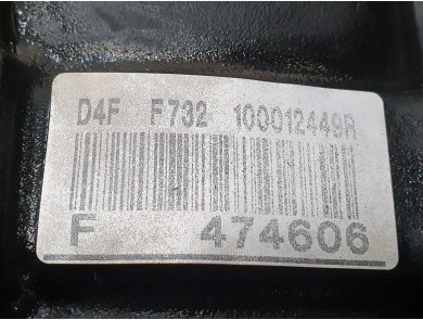 Engine type D4F732 - Dacia SANDERO II PH.1 - T1-2457G