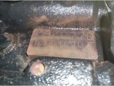 Engine type K9K770 - Renault CLIO III PH.2 - E1-8597Z