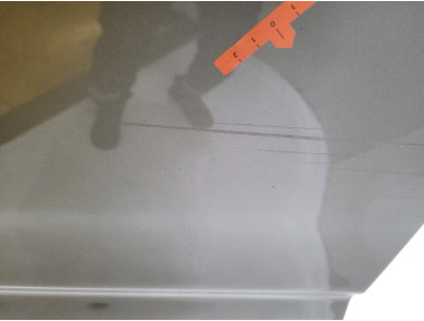 Left front door - Citroen C4 II PH.2 - Gris Clair - 9435084380 - I0-9459Z