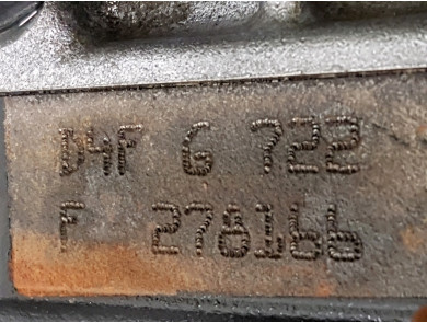 Engine type D4F722 - Renault CLIO CAMPUS II PH.2 - W1-1535W