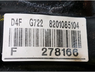 Engine type D4F722 - Renault CLIO CAMPUS II PH.2 - W1-1535W
