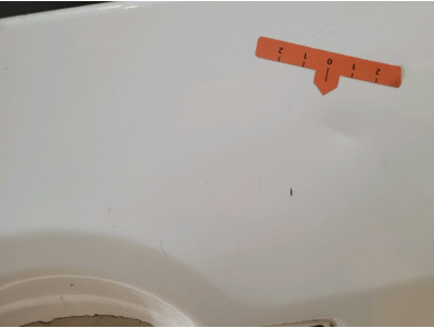 Left front door - Citroen C3 PICASSO PH.1 - Blanc - 00009002AS - H1-5381U