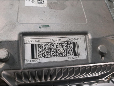 Moteur type 6AK260 - Renault R5 II - C1-7552G