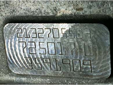 Gearbox type 725017 - Mercedes CLASSE C IV PH.2 - M1-1919Y