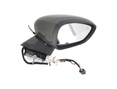 Right wing mirror - Citroen C4 II PH.1 - Marron Fonce - 1607025780 - Q1-8682W