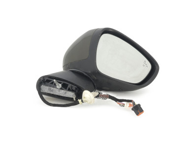 Right wing mirror - Citroen C4 II PH.1 - Marron Fonce - 1607025780 - Q1-8682W