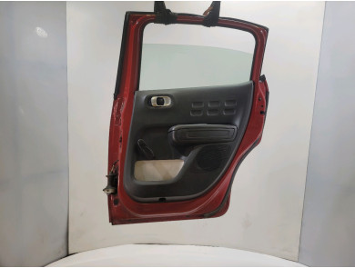 Right rear door - Citroen C3 III PH.1 - Rouge Fonce - 9812254880 - H0-3869J