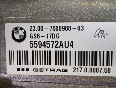 Gearbox type GETRAG-AU4 - BMW SERIE 3 VI PH.1 - Z1-9624F