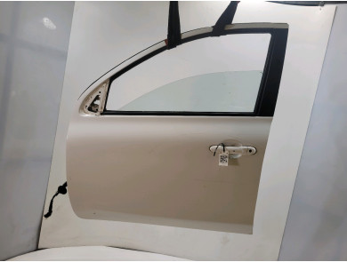 Left front door - Nissan MICRA IV PH.2 - Blanc - H010A-1HAMB- R1-9645N