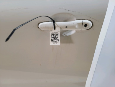 Porte avant gauche - Nissan MICRA IV PH.2 - Blanc - H010A-1HAMB- R1-9645N