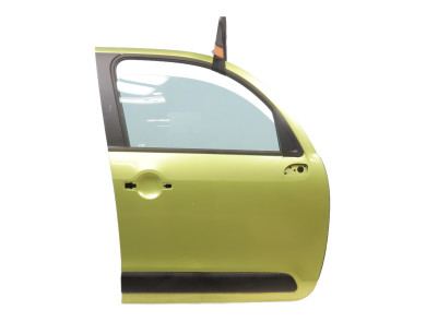Right front door - Citroen C3 PICASSO PH.1 - Jaune Fonce - 00009004AW - Q1-6360J