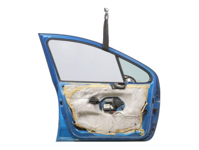 Left front door - Peugeot 307 PH.1 - Bleu Fonce - 9002S8 - P1-6158M