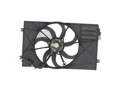 Radiator fan + mounting - Volkswagen TOURAN I PH.2 - 1K0959455EF - S1-4250U