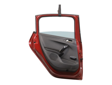 Porte arrière gauche - Peugeot 208 I PH.1 - Rouge Fonce - 9671907580 - U1-6865S