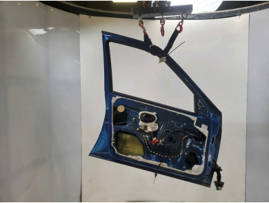 Left front door - Peugeot 406 PH.2 - Bleu Clair - 9002Q3 - E1-9339E