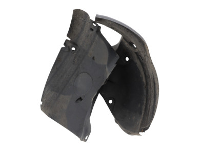Bumper mud front left - Renault CLIO III PH.2 - Noir - 8200334162 - B0-9330Y