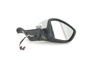Right wing mirror - Peugeot 208 I PH.1 - Rouge Fonce - 1611240380 - J1-8167U