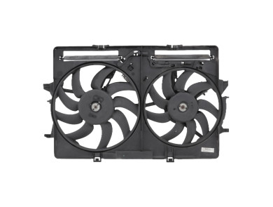 Radiator fan + mounting - Audi A5 I PH.1 - 8K0959455T - V1-3140M