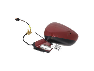 Left wing mirror - Citroen C4 II PH.1 - Rouge Fonce - 1635517080 - B1-8125I