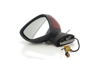 Left wing mirror - Citroen C4 II PH.1 - Rouge Fonce - 1635517080 - B1-8125I